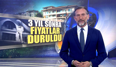 3 yıl sonra ev fiyatları durdu!