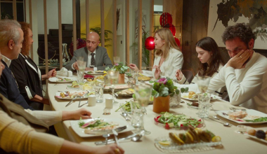 Aile yemeğinde kavga çıktı!