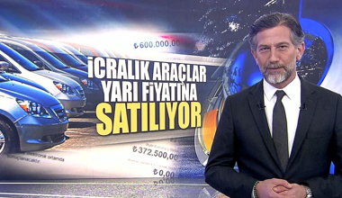 İcralık araçlar yarı fiyatına satılıyor!