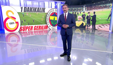 Galatasaray Fenerbahçe arasında oynanan Süper Kupa maçı 1 dakika sürdü!