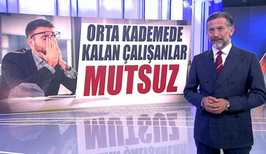 Orta kademede kalan çalışanlar mutsuz!