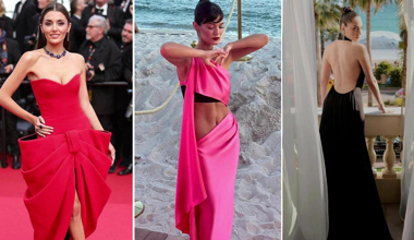 Türk güzellerin Cannes Film Festivalindeki şıklık yarışı!