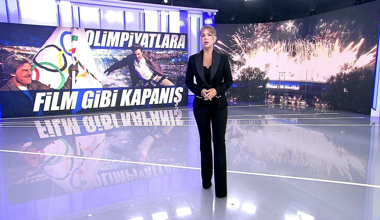 Olimpiyatlara film gibi kapanış!