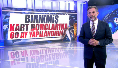 Birikmiş kart borçlarına 60 ay yapılandırma!