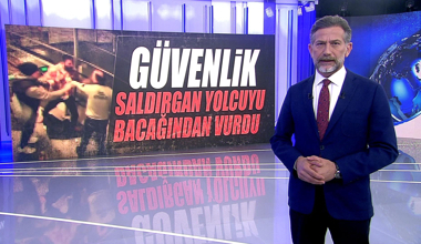 Güvenlik saldırgan yolcuyu bacağından vurdu!