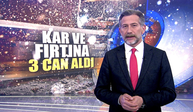 Kar ve fırtına 3 can aldı!