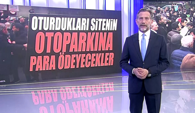 Oturdukları sitenin otoparkına para ödeyecekler!