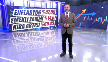 Yıllık enflasyon %47,09'a geriledi!