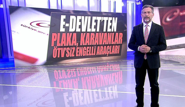 Plaka işlemleri e-Devlet'ten yapılacak!