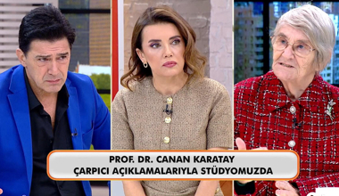 PROF. DR. CANAN KARATAY’DAN EZBER BOZACAK AÇIKLAMALAR!