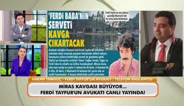 Ferdi Tayfur'un avukatından çarpıcı "Miras" açıklamaları!