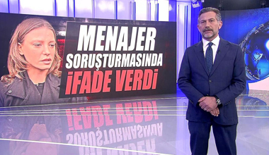 Menajer soruşturmasında ifade verdi!