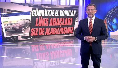 Gümrükte el konulan lüks araçları siz de alabilirsiniz!