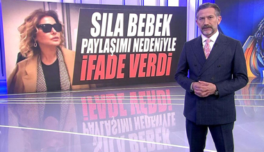 Sıla bebek paylaşımı nedeniyle ifade verdi!