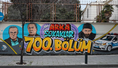 Efsaneye özel grafiti Kadıköy'de!