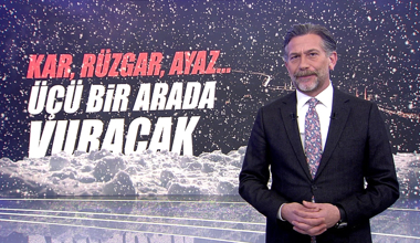 Kar, rüzgar, ayaz üçü bir arada vuracak!