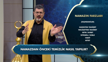 Namazdan önce temizlik nasıl yapılır?