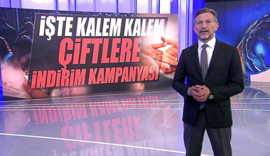 İşte kalem kalem çiftlere indirim kampanyası!