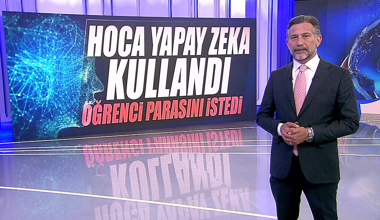 Hoca ders notları için yapay zeka kullandı!