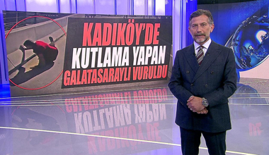 Kadıköy'de kutlama yapan Galatasaraylı vuruldu!