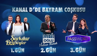 Bayram coşkusu Kanal D'de!