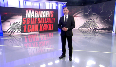 Marmaris 5,8 ile sallandı! 1 can kaybı