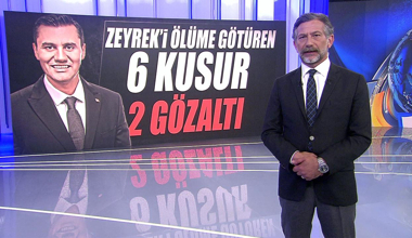 Zeyrek'i ölüme götüren 6 kusur, 2 gözaltı!