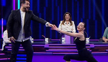 Melis Sezen'den dans şov!