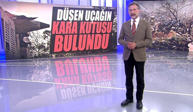 Düşen uçağın kara kutusu bulundu!