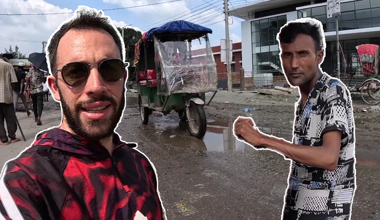 Bangladeş'in kuralsız sokakları!