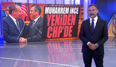 Muharrem İnce yeniden CHP'de!