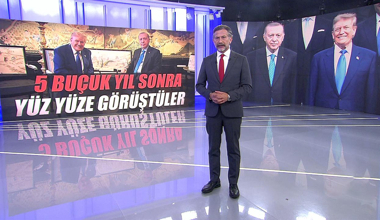 5 buçuk yıl sonra yüz yüze görüştüler!