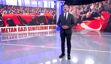 Metan gazı şehitlerine veda