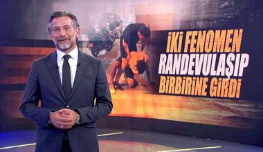 İki fenomen randevulaşıp birbirine girdi!