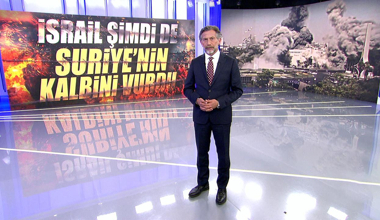 İsrail şimdi de Suriye'nin kalbini vurdu!