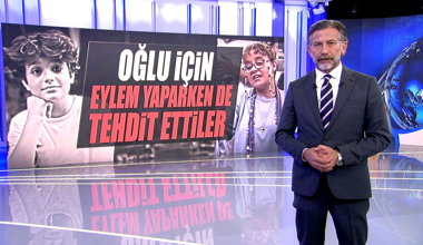 Oğlu için eylem yaparken de tehdit ettiler