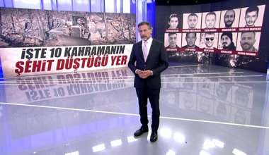 İşte 10 kahramanın şehit düştüğü yer