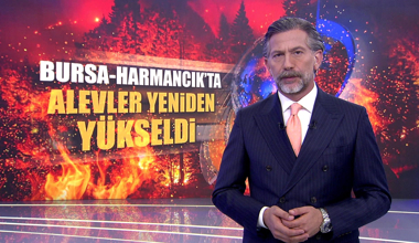 Bursa - Harmancık'ta alevler yeniden yükseldi