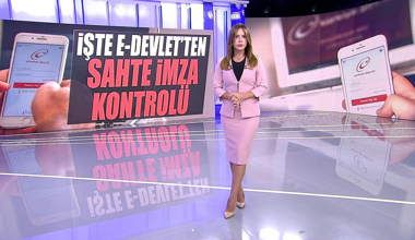 İşte E-Devlet'ten sahte imza kontrolü