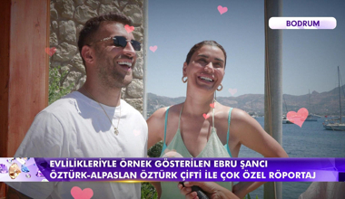 Ünlü çift ile özel röportaj!