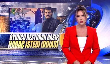 Oyuncu restoran basıp haraç istedi iddiası