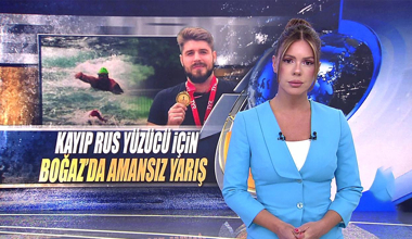 Kayıp Rus yüzücü için Boğaz'da amansız yarış!