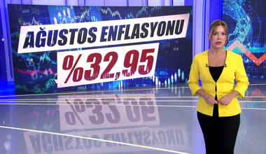 Ağustos enflasyonu %32,95
