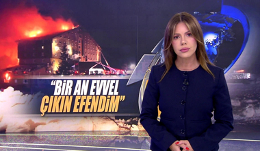 "Bir an evvel çıkın efendim"