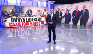 Dünya liderleri Gazze için buluştu!