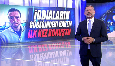 İddiaların göbeğindeki hakem ilk kez konuştu!