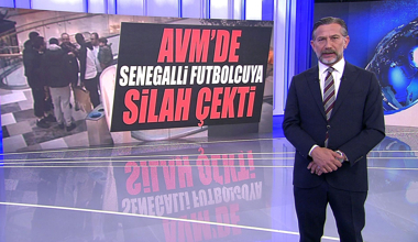 AVM'de Senegalli futbolcuya silah çekti