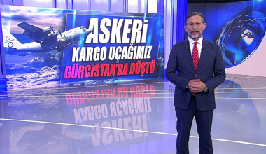 Askeri kargo uçağımız Gürcistan'da düştü!