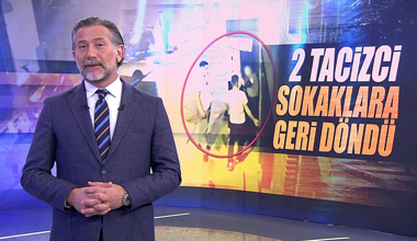 2 tacizci sokaklara geri döndü