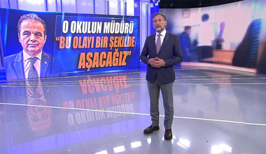 O okulun müdürü: "Bu olayı bir şekilde aşacağız!"
